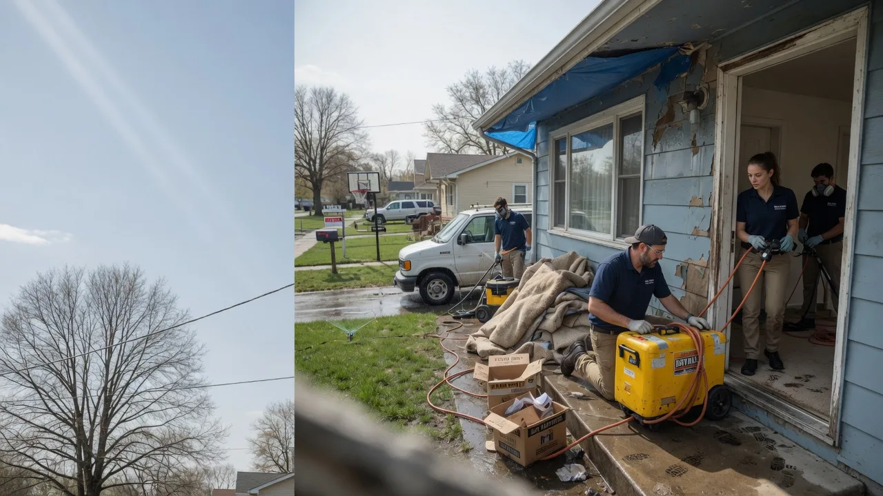 Basement Flood Cleanup in Hellertown, PA near me